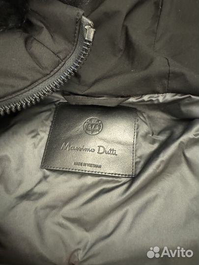 Massimo dutti пуховик m