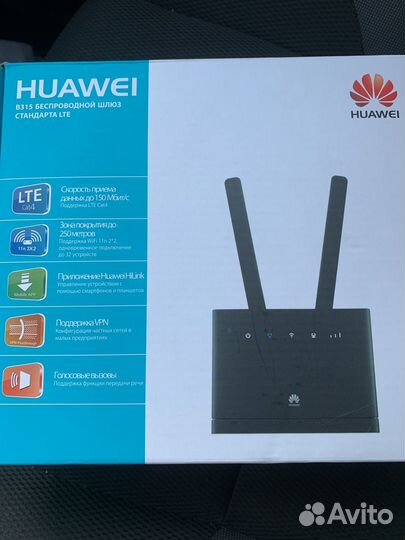 Heawei b315s-22 4G роутер 4 Lan 2 sma Mimo