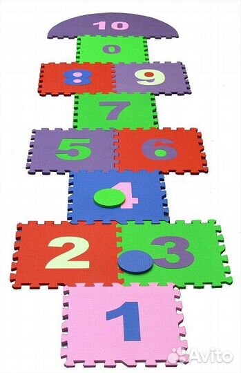 Мягкий теплый пол эва