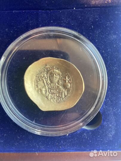 Золотая монета. Солид. Византия