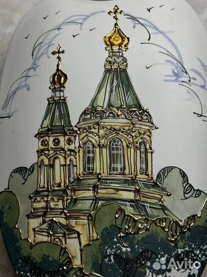 Ваза коллекционная фарфор