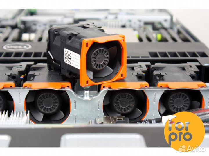 Сервер dell R620 8SFF 2xE5-2650L 112GB, H710