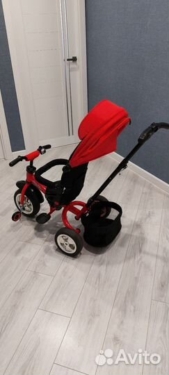Трехколесный велосипед коляска