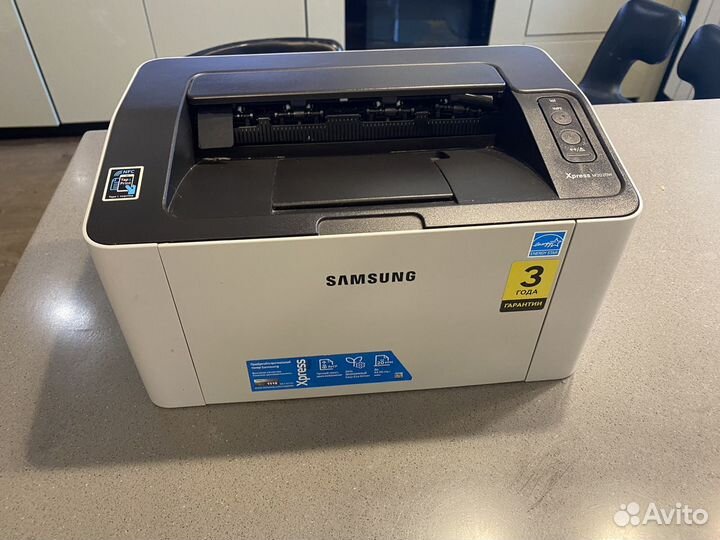 Принтер лазерный черно белый Samsung M2020W