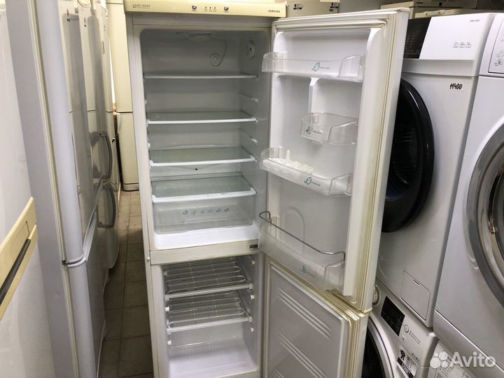 Узкий холодильник Samsung. 180 см. С гарантией