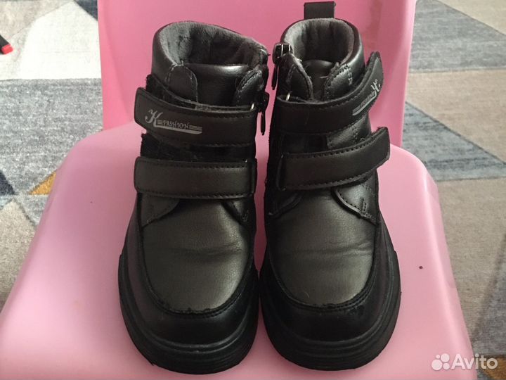 Ботинки демисезонные для девочки 28 размер