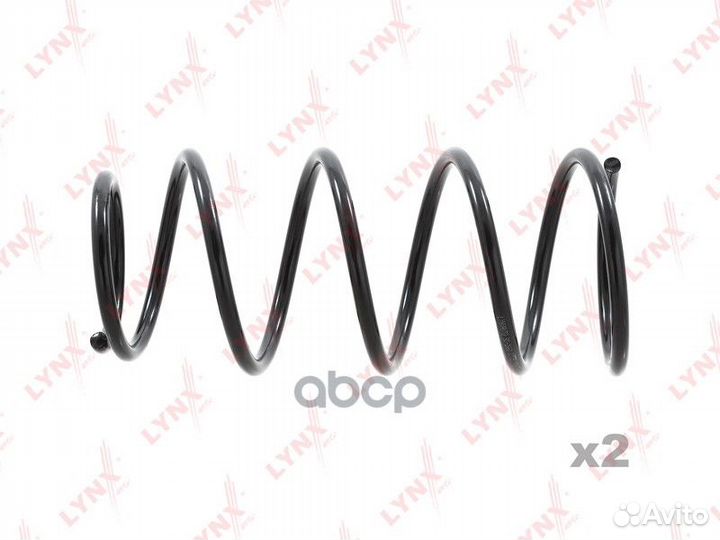 Пружина подвески задняя зад прав/лев SC2663