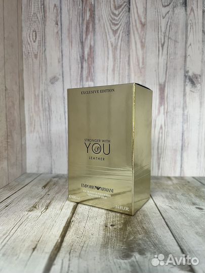 Armani - Stronger With You Leather 100 ml (Luxe)