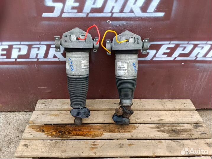 Пневмоамортизатор подвески задний Audi Q7 4L 3.0