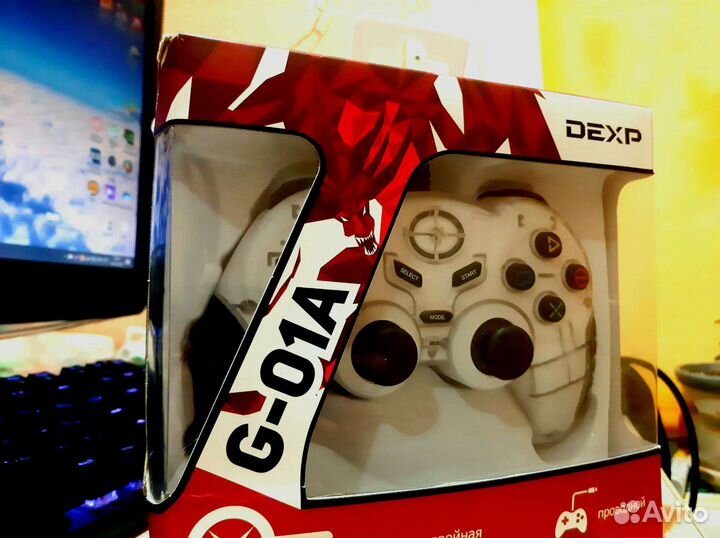 Геймпад G-01A для PC и XInput есть