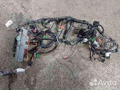 Подпанельная проводка на приору 1