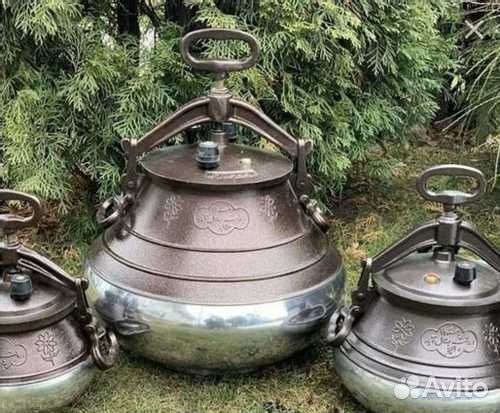 Афганский двух цветный казан на 10л