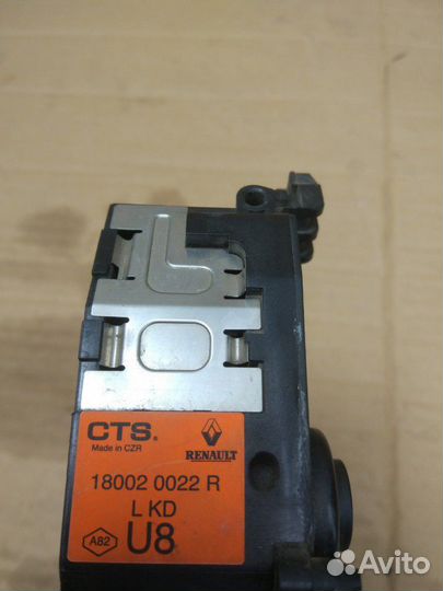 Электронная педаль газа Renault Megane 3, Fluence