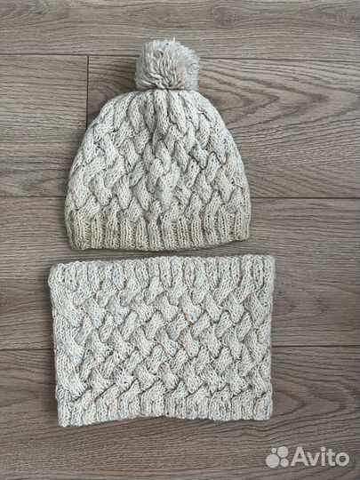 Шапка,снуд,комплект