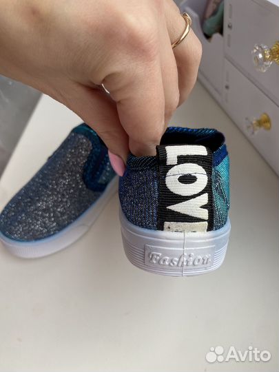 Слипоны для девочки 27