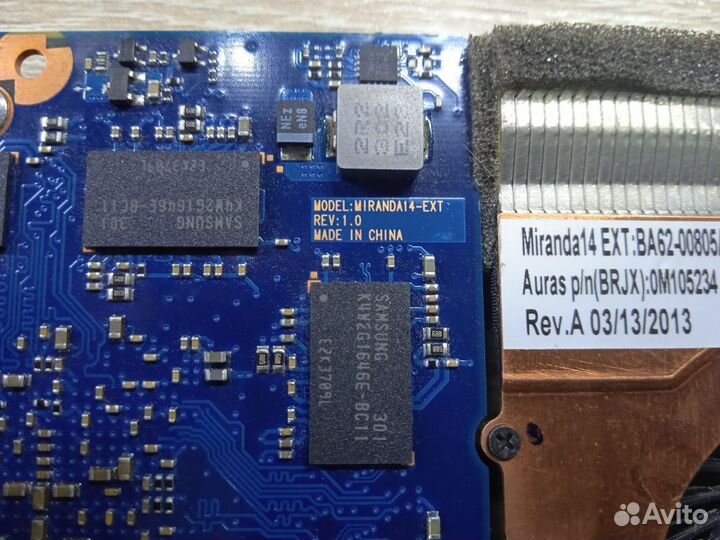 Материнская плата samsung np530u4e