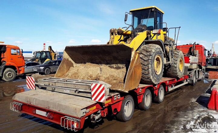 Услуги трала / Аренда трала негабаритная перевозка