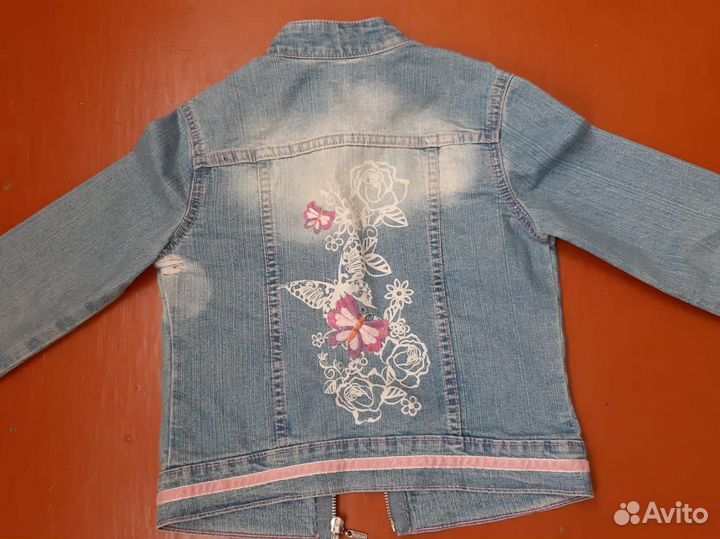 Куртка джинсовая для девочки 