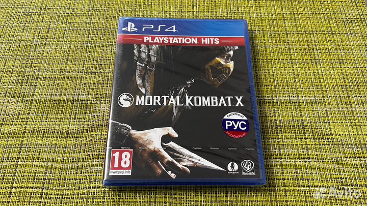 Mortal kombat X ps4 Новый диск