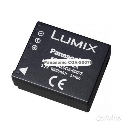 Новый Аккумулятор Panasonic CGA-S007E