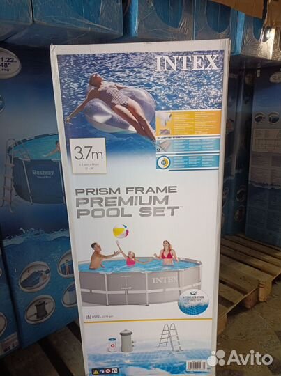 Каркасный бассейн Intex 366 на 100