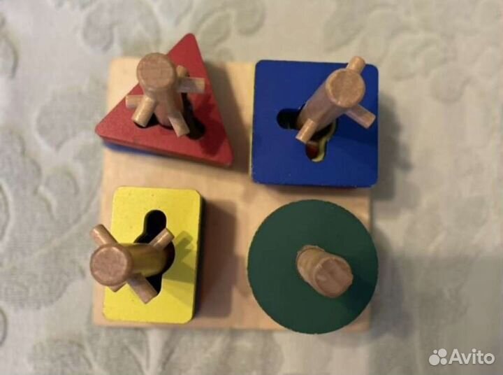 Развивающие деревянные игрушки