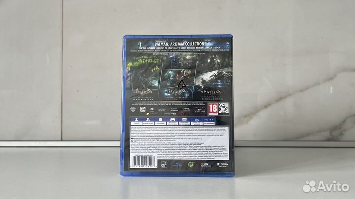 Batman Arkham Collection PS4 / PS5 Рус субтитры