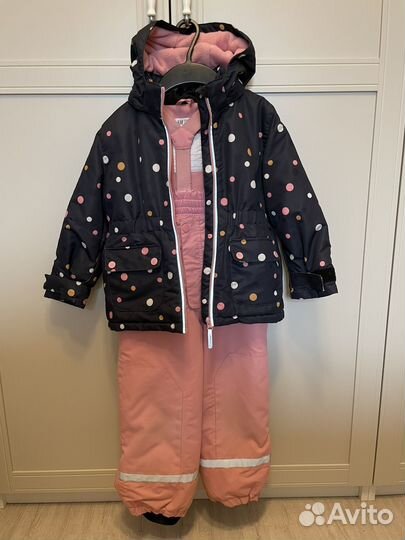 Зимний костюм для девочки 110