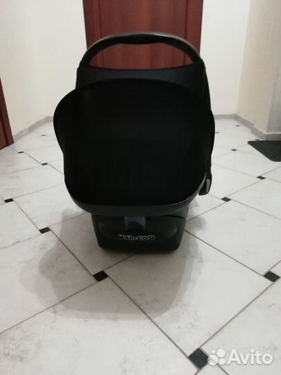 Детское автокресло maxi-cosi 0+ с базой
