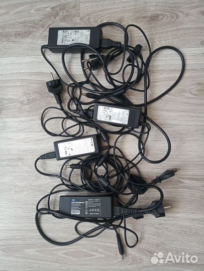 Блоки питания для ноутбуков Asus Lenovo HP Samsung