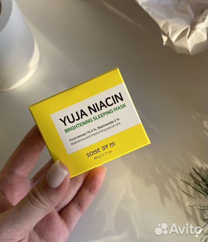 Ночная маска для лица Some By Mi с юдзу Корея