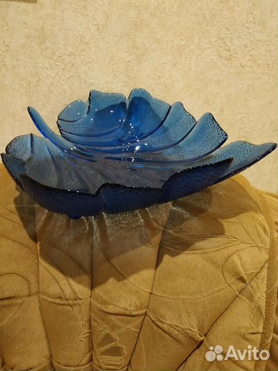 Вазы цветное и розалиновое стекло СССР