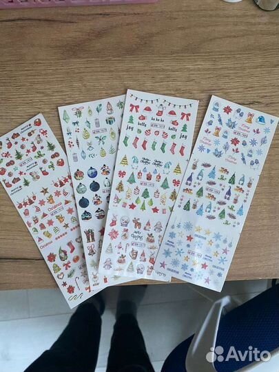 Наклейки на ногти 2024