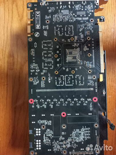 Gtx 1080 palit gamerock запчасти