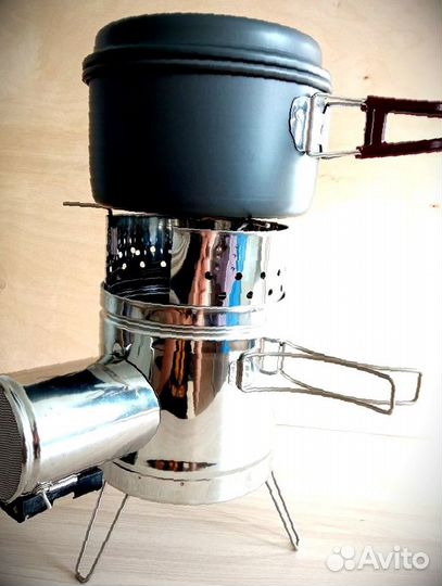 Печь туристическая щепочница PS 1500 Т