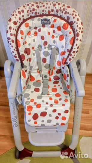 Стульчик для кормления chicco polly progress