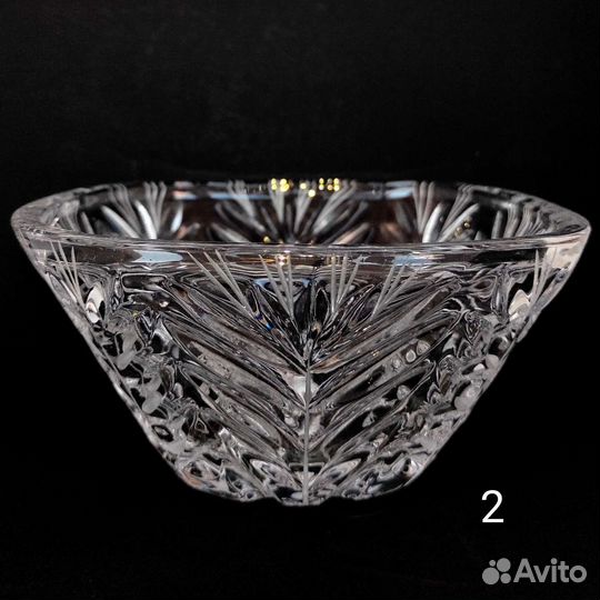 Хрустальная конфетница в ассортименте