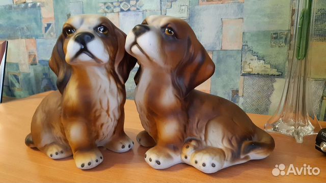 Собака керамика