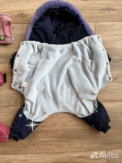 Одежда для собаки комбинезон дождевик