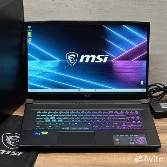Новый MSI 17.3 144Hz I5-12450/RTX 4060/DDR5 16GB