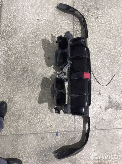 Задний диффузор с Насадками Brabus на E213