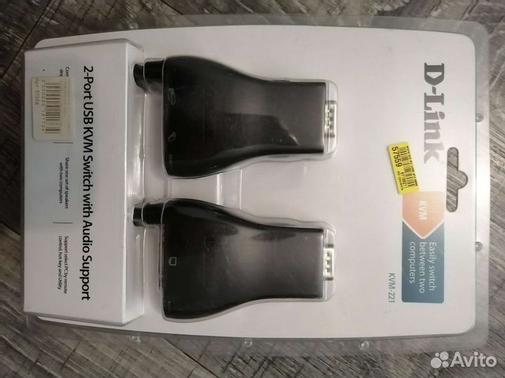 Переключатель KVM D-Link KVM-221