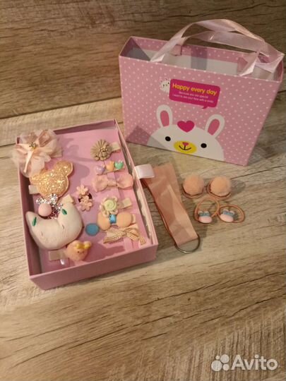 Подарочный набор заколок для девочек