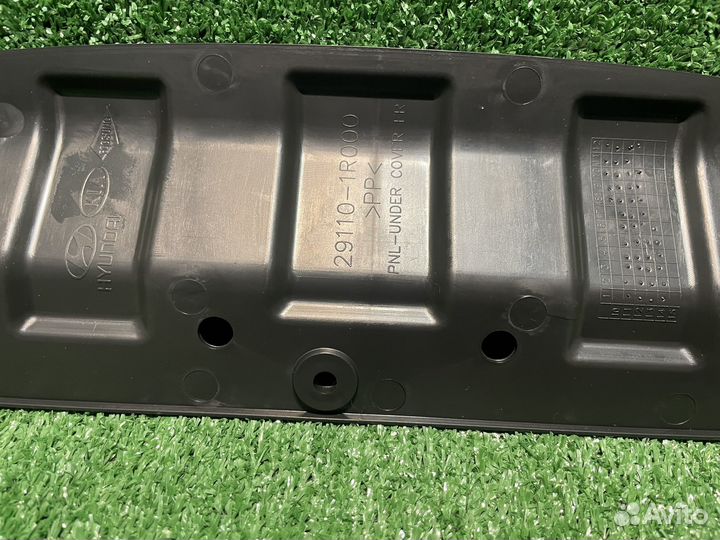 Защита под бампер Hyundai Solaris 2010