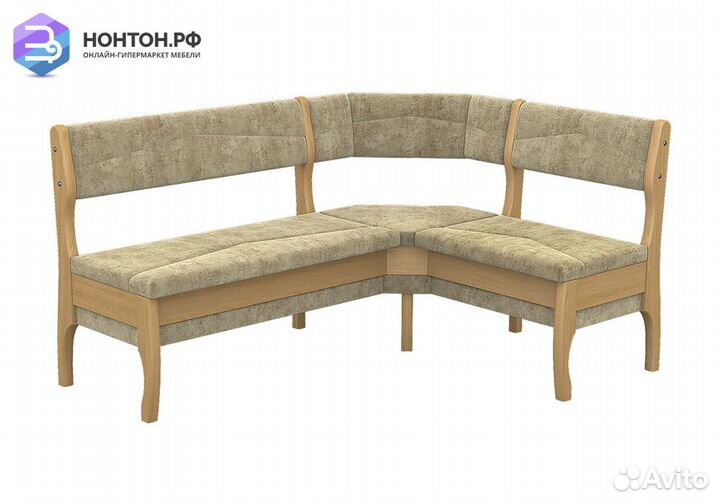 Кухонный уголок Б 1460 мм бежевый / бук