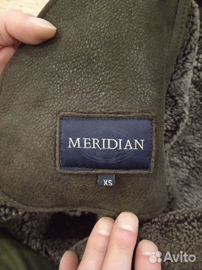 Мужская натуральная дубленка