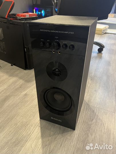 Колонка активная hifi defender mercury 55 60Вт