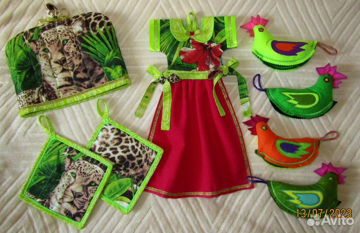 Прихватки, грелка на чайник для кухни