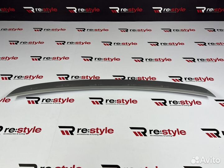 Спойлер Toyota Camry 50/55 11-18 Серебр Modellista