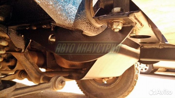 Кронштейн под квадрат в передний бампер Нива 2121